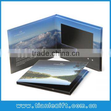 Advertising Gift 7 inch Touch Screen Video Card Video Brochure Video Book