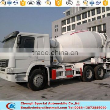 Top selling sinotruk howo mixer, concrete mixer 12m3, howo 6*4 concrete mixers