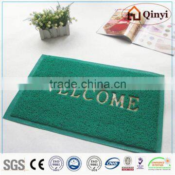 pvc coil mat pet mat with four ears/pvc floor mat - qinyi