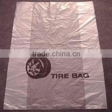 PE Material plastic auto tire cover