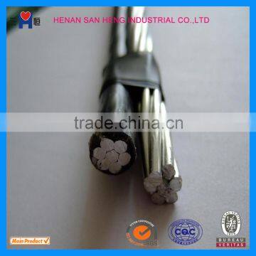 Aerial Bundled Cable Aluminum Conductor pvc Insulated ABC power Cables