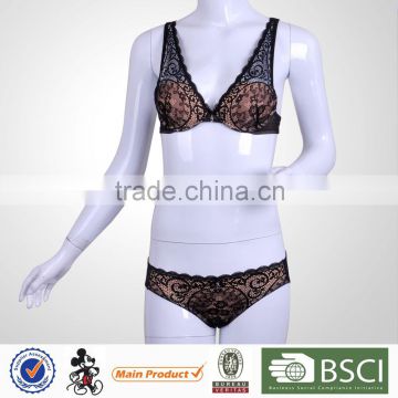 Factory Direct Sale Sexy Bra Shape Cotton Wireless Bra Sets