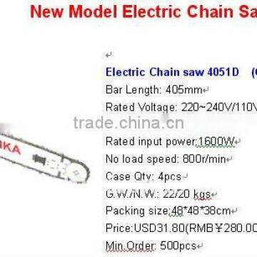 professional 4051D electric chainsaw CE approved