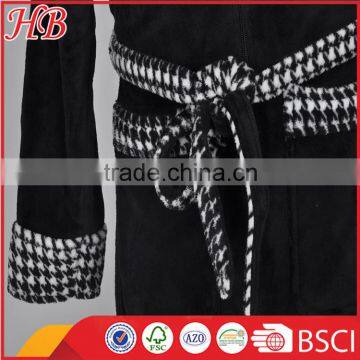 Coral Fleece Zip Bathrobe photo-4