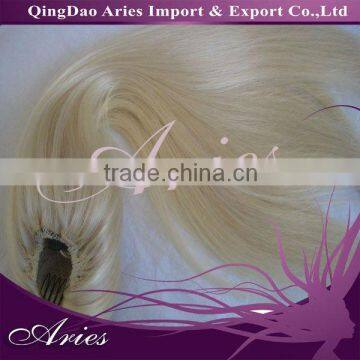 High quality virgin human hair ponytail