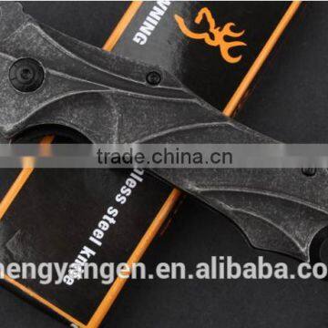 OEM Browning B49 Outdoor Multifunctional Camping Hunting Survival Folding Blade Knife/knives photo-4