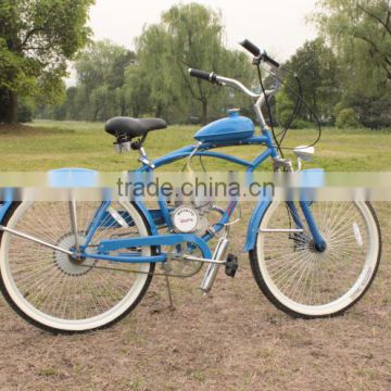 26 inch gasoline motor beach cruiser bike