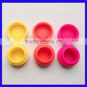 Non stick solid color silicone was oil container for wholesale