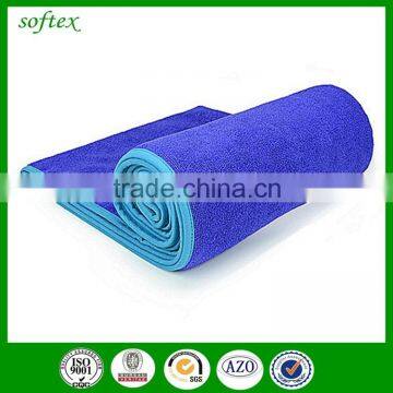 China Supply Environmental Non Slip Antibacterial Custom Hot Yoga Towel Thick Supplier's Choice photo-2