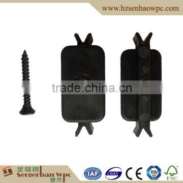 WPC production installated accessories Dovetail plastic fastener