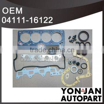 OEM engine gasket set 04111-16122