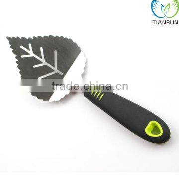 Stainless Steel Kinds of Leave Shape Slotted Turner Cooking Utensils