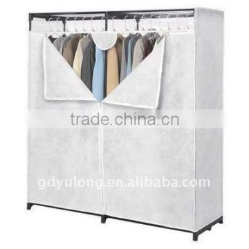 60 inch non-woven fabric bedroom wardrobe