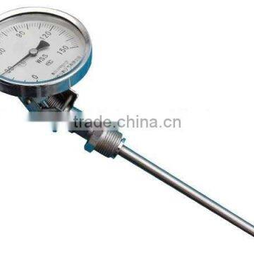 100%S S material bimetal thermometer temperature gauge