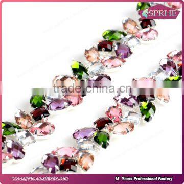 Wholesale Strass Rhinestone Roll Chain