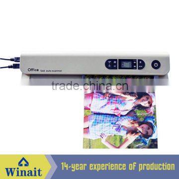 TSN421 Auto Feeding Portable Hand Document Scanner A4 paper scanner laser barcode scanner