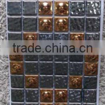 Mixed color decorative wall tile ceramic tile mosaic for bathroom KQ002