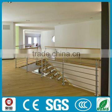 U Shape Modern Indoor Attic Prefab Metal Used Wood Stairs photo-3