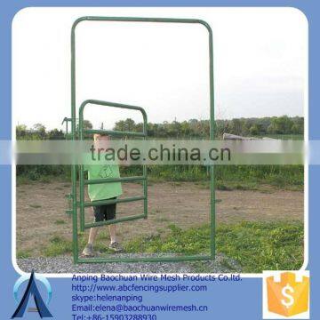 Rail 40mm*80mm oval rail * 1.6mmT wire welded cattle panels