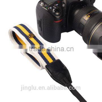 Colorful Ribbon Pattern D-SLR Yellow Camera Strap Shoulder Neck Strap Grip LO-05 photo-2
