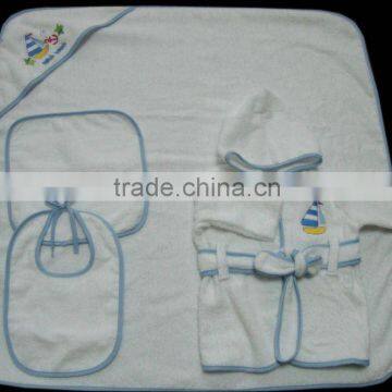 cotton hooded baby towel