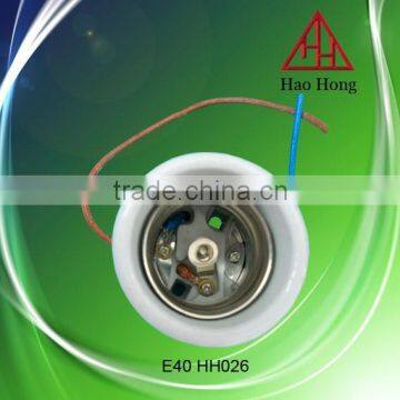 E40 edsion crew types of lamp socket