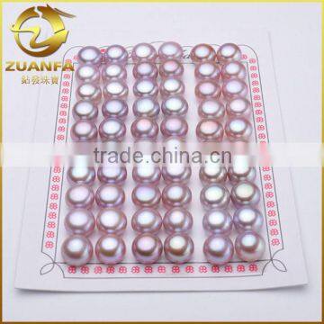 aaa quality zhuji pearl supplier 8.0mm wholesale flat back pearl