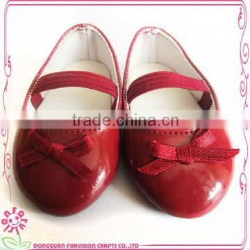 Farvision Girl 2016 fashion red doll shoes 18 inch for sale