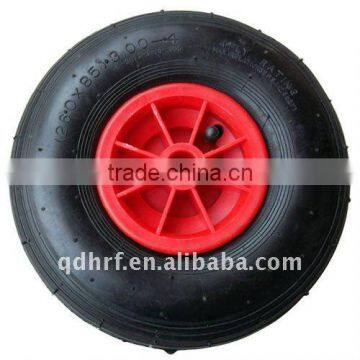 Wheelbarrow Solid Tire With Metal Rim photo-4
