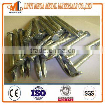 Supplying Galvanized zinc 45# steel nails with top quality and price/Factory