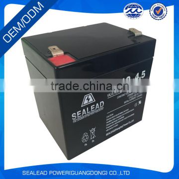 Wholesalers Guangzhou low price 12v 4.5ah ups inverters battery