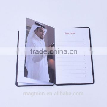 magnetic customized folding address phone book