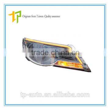 China High Quality Headlight Eyebrow/ Car Head Lamp Eyebrow for Tiguan photo-2