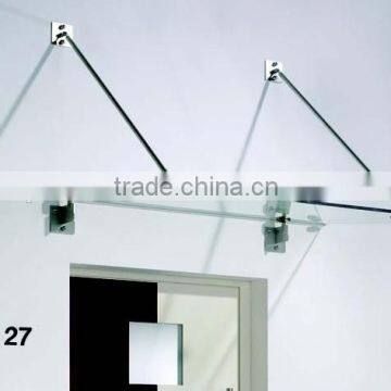 Steel Frame Canopy,garage Canopy,glass Stainless Steel Canopy photo-4