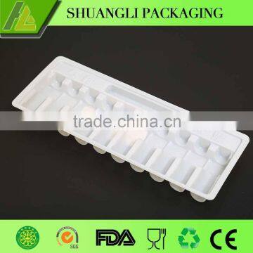 clamshell plastic ampoule container