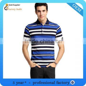 designer stripe polo t-shirts