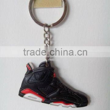 2d 3d silica gel AJ sports sneaker key ring