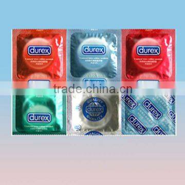 plastic packaging bag for condom