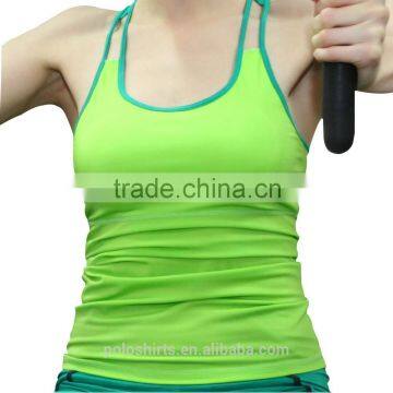 Custom Gym Wear Training Shirts Sexy Fitness Yoga Tank Top Supplier in Shanghai