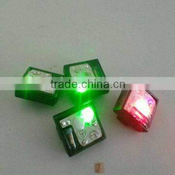 LED shoe light with black clip