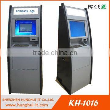 Floor standing self service touch screen kiosk/new bank model self service with touchscreen/interactive kiosk touch kiosk