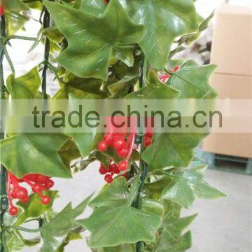 New products LED artificial ivy for wall decoration