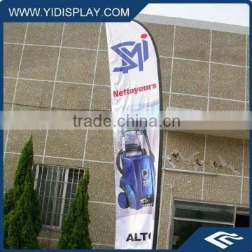 Out door Angled feather Flag Banner
