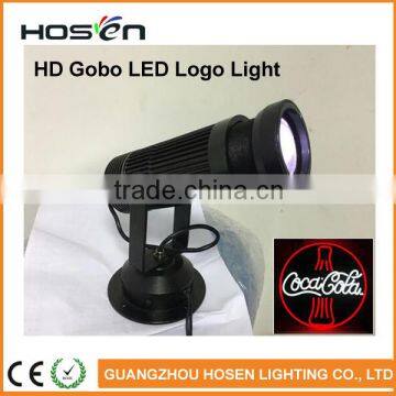 designed 12W HD Dynatic Gobo LED Logo Light/Gobo Logo Projector Light