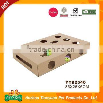 Two Ringing Balls Inside Corrugated IQ Box