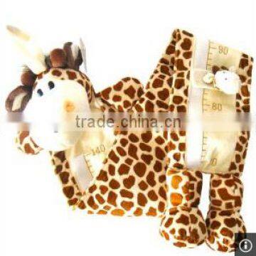 plush giraffe height charts / Baby growth giraffe plush height charts