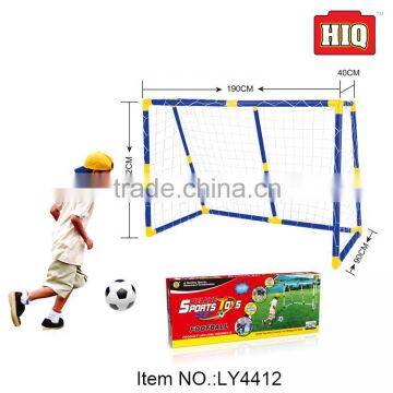 Children play goal set sport game football custom mini soccer ball