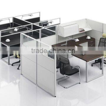 Modern modular workstation for 4 staffs and 1 Manager