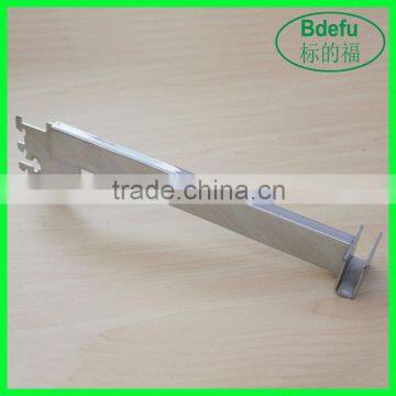 Slotted straight arm with 13 x 38 mm tube support