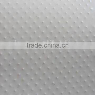 White PE block bottom perforated bags